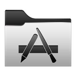 Applications Icon - Alumin Folder Icons - SoftIcons.com