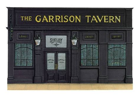 The Garrison Tavern Peaky Blinders Etsy Uk