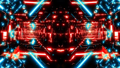 Tron Tunnels No2 Hd Wallpaper Background Image 2540x1440