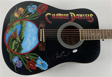 Lot Detail Charlie Daniels In Person Signed Gibson Maestro Acoustic