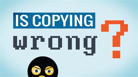 Is Copying Wrong? - Copy-me - YouTube