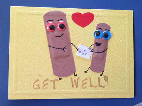 I know you wanted some time off work, but this was a bit. Homemade get well card for grandpa | Get well cards, Cards ...