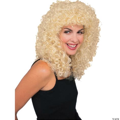 Extra Long Blonde Curly Wig
