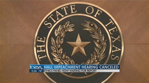 impeachment hearing canceled for thursday youtube