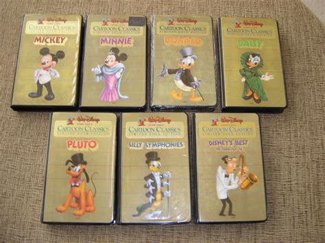 Lot Walt Disney Cartoon Classics Vhs Heres Mickey Mouse And Heres Sexiz Pix