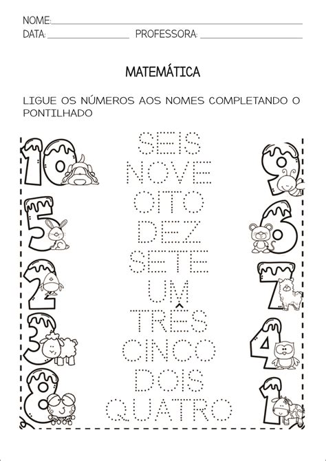 Atividades De Matematica Alfabetização 1 Ano Materilea