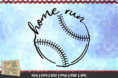 Baseball Svg Home Run Softball Svg Ball Games Game Day