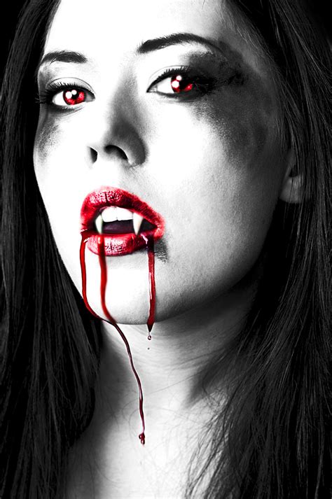 Vampire With Blood By Wachiturro On Deviantart