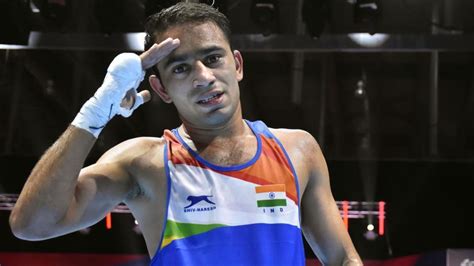 Amit Panghal Creates History Becomes First Indian Male Boxer To Reach