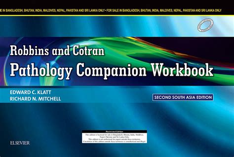 Robbins And Cotran Pathology Companion Workbook Second South Asia
