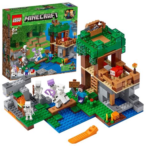 Klocki Lego Minecraft Atak Szkieletów 21146 7541664837 Oficjalne