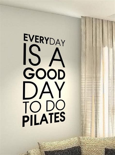Pilates Exercise Workout Motivational Fitness By Stickersshopthree