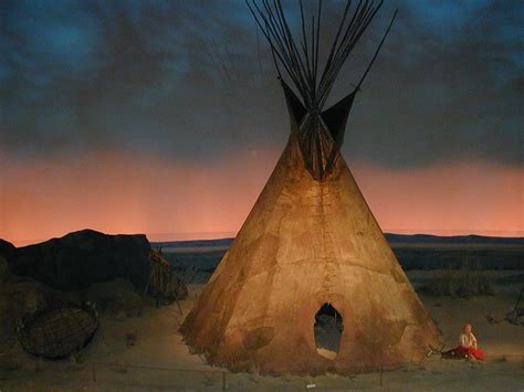 Nez Perce Buffalo Hide Tipi · Circa 1850 Museums Oftentime Flickr