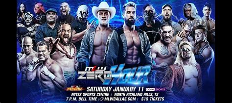 Mlw Zero Hour Final Card Steelchair Wrestling Magazine Covering