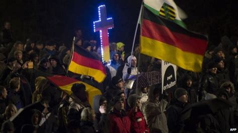 German Leaders Attend Muslim Community Rally Bbc News