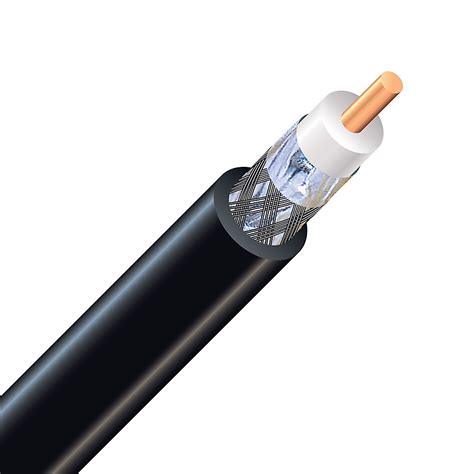 Southwire Rg6 Dual Shield Coaxial Electrical Cable 18 Awg Black 150m
