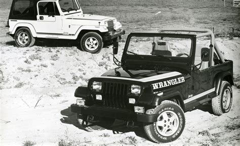 The Complete Visual History Of The Jeep Wrangler From 1986 To Present