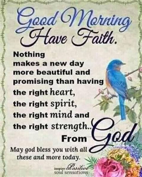 Good Morning Have Faith Pictures Photos And Images For