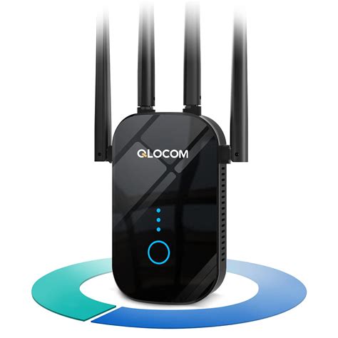 Qlocom Wifi Booster Range Extender 1200mbps Wifi Extender Signal