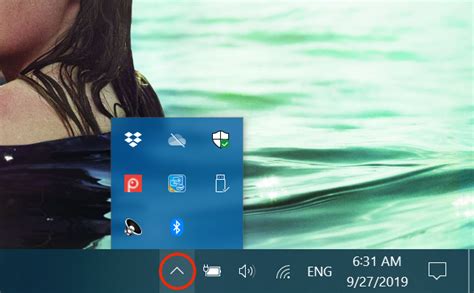 This menu applies to system icons, like the volume and power icons, in addition to icons that represent your apps. The Windows 10 system tray - How to show or hide icons ...