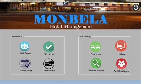 Hotel Management System Using VB Net And MS Access Version