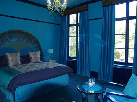 Blue Monochromatic Color Scheme Interior Design