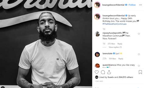 Nipsey Hussle Remembered These Birthday Messages From Celebs Tell The Impact The Late American