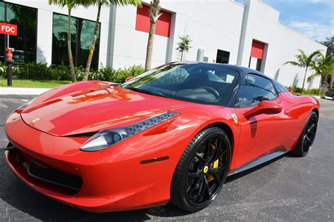 The company's most successful early line, the 250 series includes many variants designed for road use or sports car racing. Used 2015 Ferrari 458 Spider For Sale ($224,900) | Marino Performance Motors Stock #209178