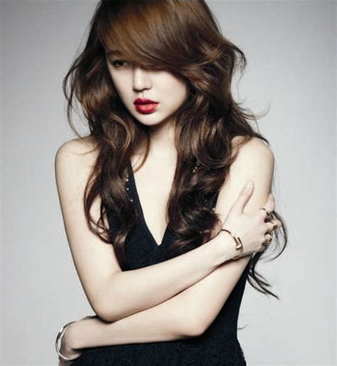 Yoon Eun Hye So Gorgeous Hyes 569×619 Hair Styles Hair Beauty Gorgeous Hair