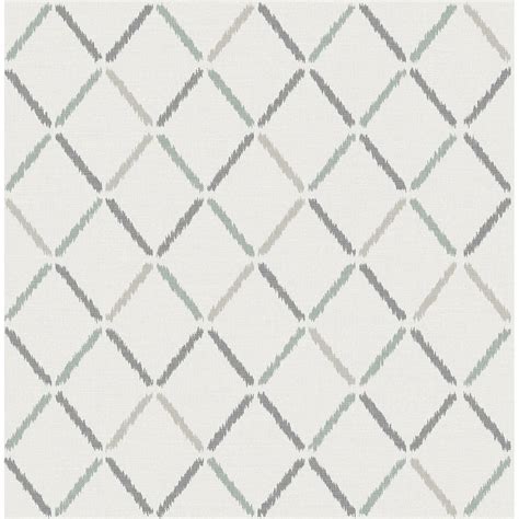 2902 25535 Allotrope Grey Linen Geometric Wallpaper By