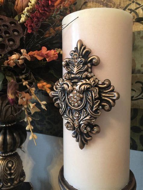 Medallion Candle Pin Etsy Ireland Candle Pins Candles Fancy Candles