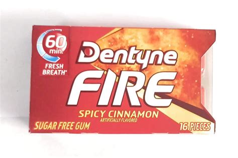 Rectangular Dentyne Fire Spicy Cinnamon Sugar Free Gum At Best Price In