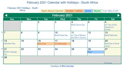 Free Printable 2021 Calendar With Holidays South Africa Free Letter