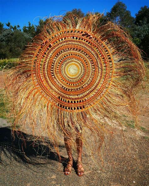 Aboriginal Art Weaving Art Circular Weaving Indigenous Art