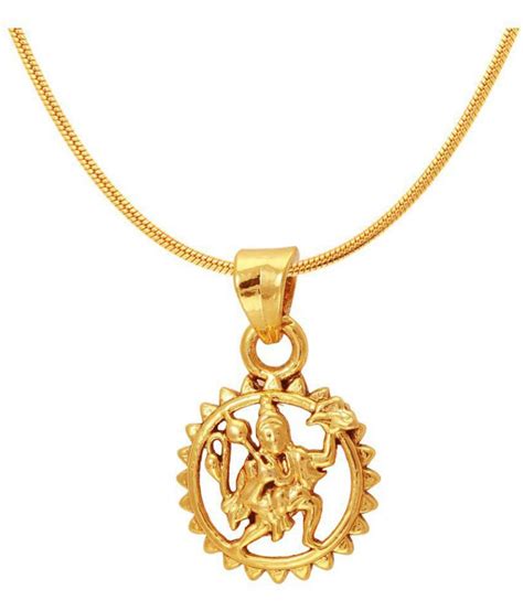 A complimentary engraving and personalization of your choice can be added to the back. Mahi Exa Collection Hanuman Gold Plated Religious God ...