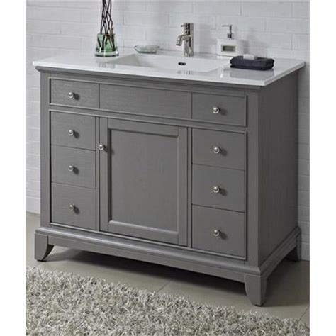 It can be found above the sink or toilet and in this is where beautiful cabinetry comes into play. 42 Inch Vanity Cabinets For Bathrooms | 42 inch bathroom ...