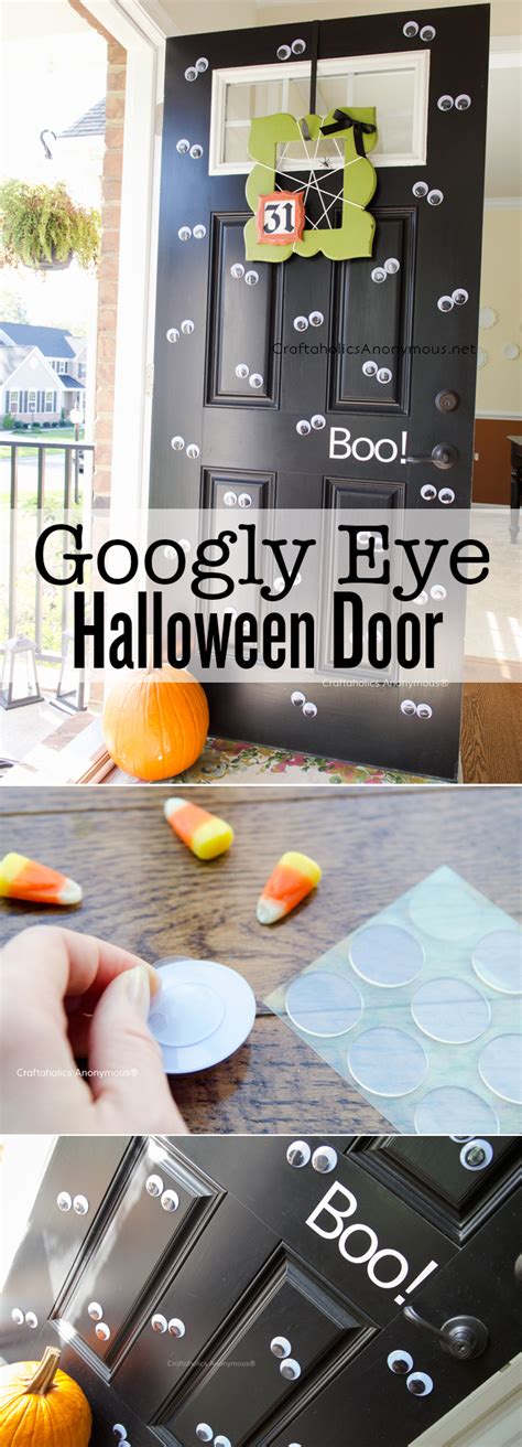 Craftaholics Anonymous Halloween Googly Eye Door Makeamazing