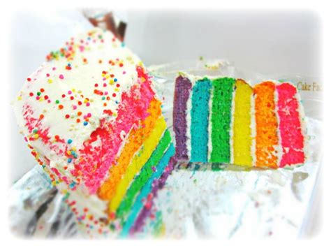 Biteme Rainbow Cake Jakarta Indonesia History Of Rainbow Cake