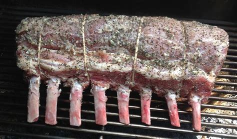 Serve pork with vegetables, pan juices, and polenta. Smoked Bone-In Pork Roast Recipe | Pork roast recipes ...