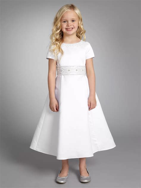 John Lewis Girl Holy Communion Dress White