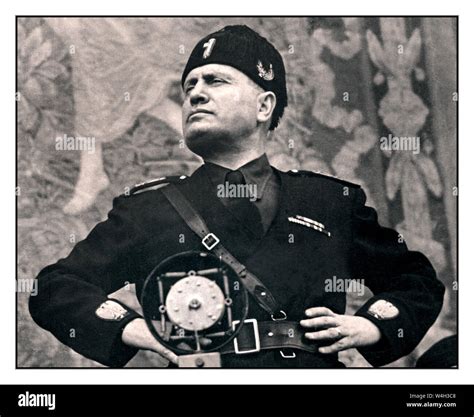 Benito Mussolini Uniform High Resolution Stock Photography And Images