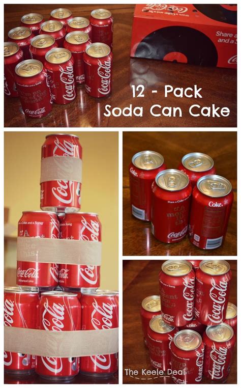 It has the best prices on can coolers and you can even design them. How to make a 12- Pack Soda Can Cake | Cake in a can, Soda ...