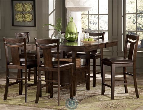 Broome Counter Height Table with Storage Base from ...