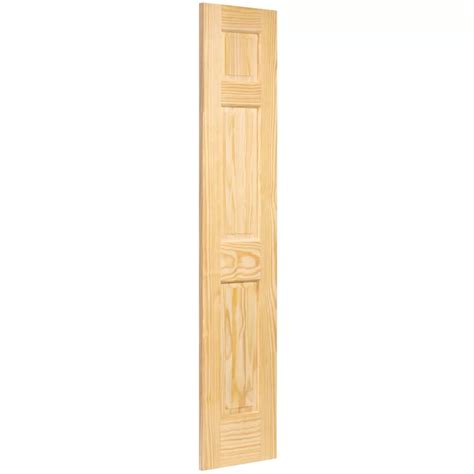 Kiby Paneled Solid Wood Unfinished Colonial Standard Door And Reviews
