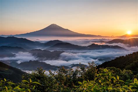Daybreak Above Clouds By Hidetoshi Kikuchi On 500px Clouds Scenery