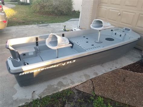 We have that exact 11.3 basstender witha 28lb trolling motor and a 9.9 evinrude. Bass tender 11.3 John boat NO TITLE for Sale in Boca Raton ...