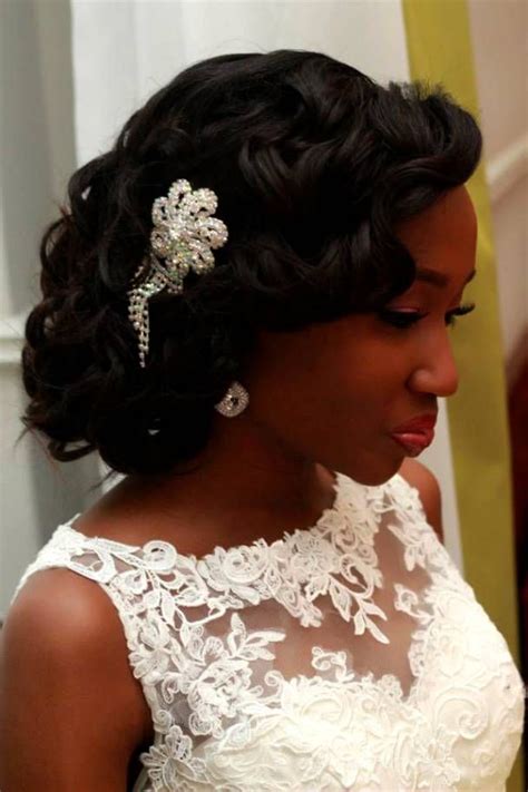 Click here to see more. Bridal Hairstyles (for black women) | Black wedding ...