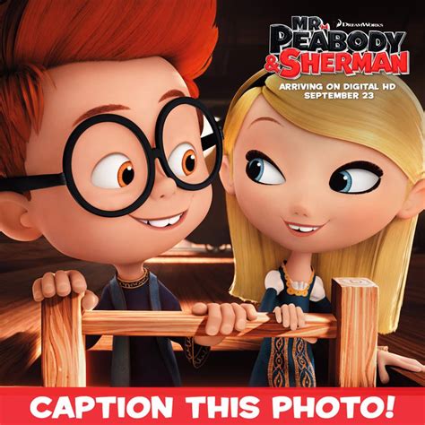 Image Mr Peabody And Sherman Sherman And Penny Peterson