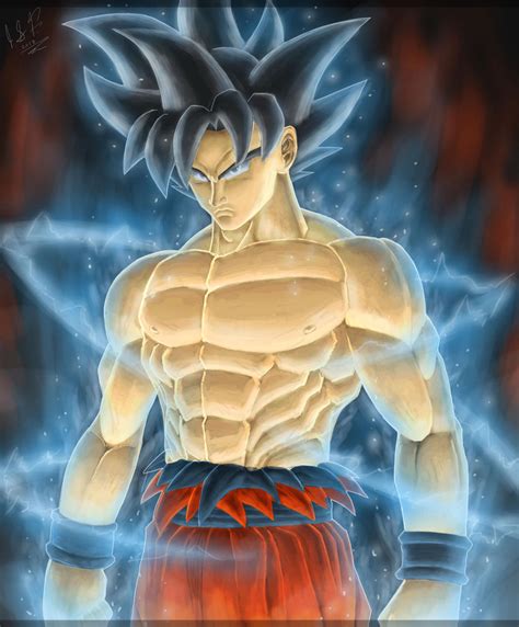 Ultra Instinct Goku By Eclipse4d On Deviantart