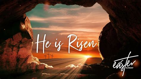He Is Risen Easter Message Youtube